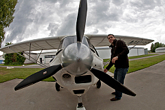 Flug mit Benny